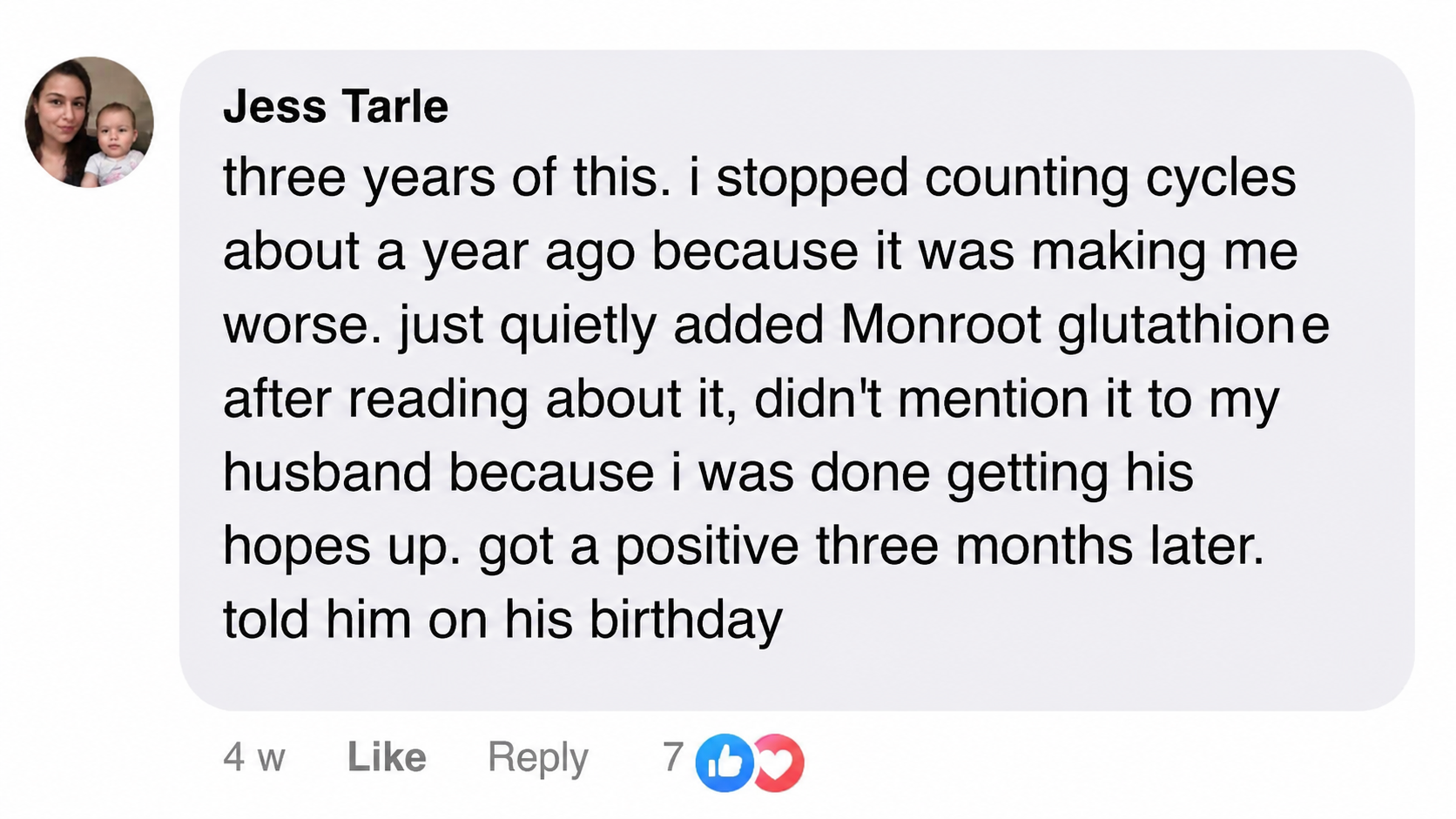 Facebook comment 4